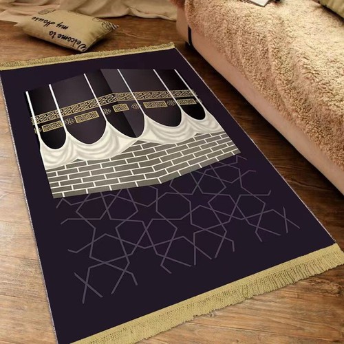 Islam Thick Prayer Rug Man Prayer Mat for Muslim Ramadan Thickened Soft Man Pray - Picture 22 of 64