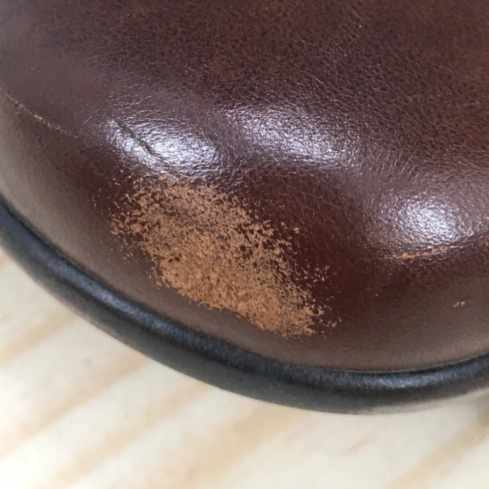 Naturalizer Shoes Womens 9.5 Wide N5 Loafers Casual Comfort Brown Leather Zipper - Image 3 of 4