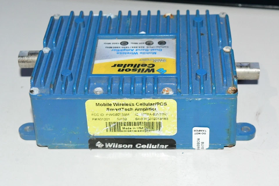 WILSON SIGNAL BOOST Model 801201  DUAL BAND NO AC PLUG #4 1H - Image 3 of 4