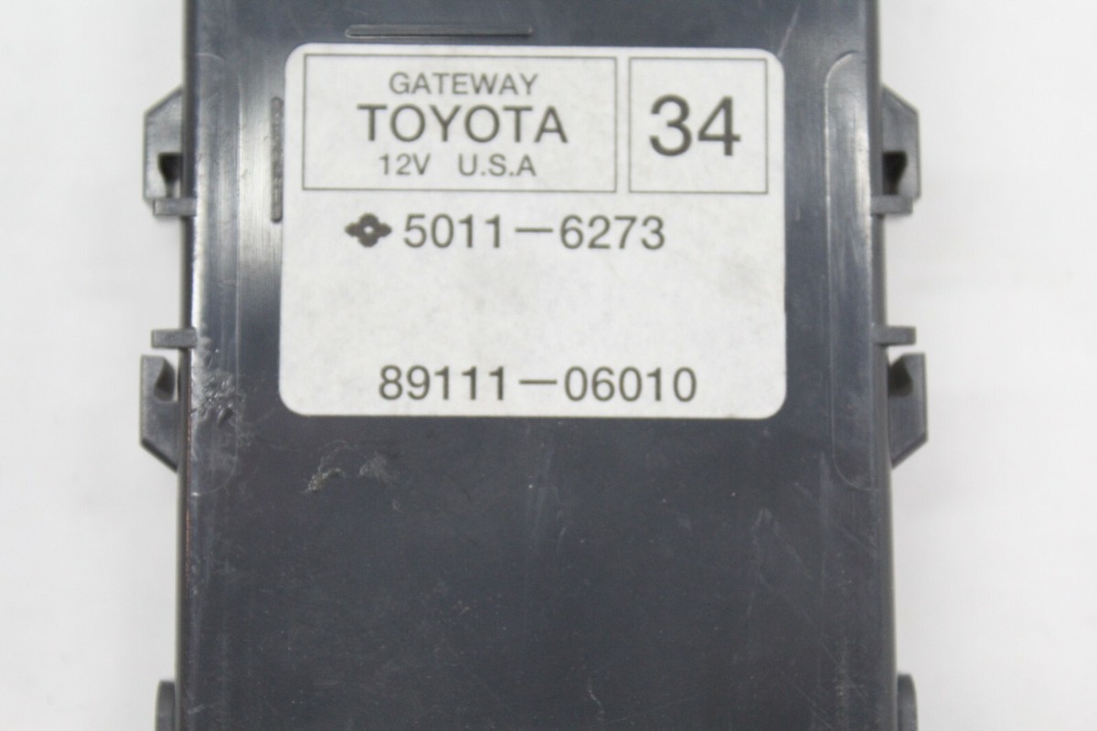 2014 TOYOTA CAMRY NETWORK GATEWAY MODULE COMPUTER OEM 89111