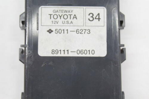 2014 TOYOTA CAMRY NETWORK GATEWAY MODULE COMPUTER OEM 89111-06010 OEM 12 13 15 - Picture 2 of 4