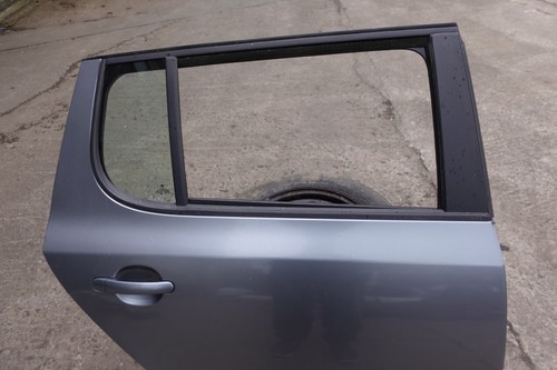 36639 BST 2010-2014 MK2 SKODA FABIA OSR RIGHT BARE DOOR IN GREY COLOUR. - Imagen 3 de 6