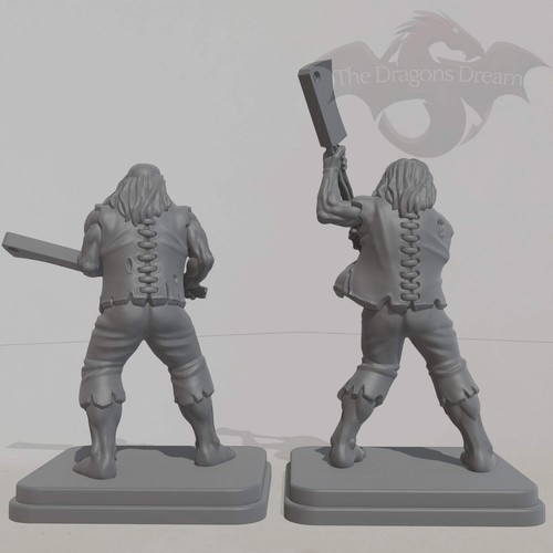 Zombies - Heroquest Inspired, 5e, Pathfinder, Dungeons and Dragons - Imagen 2 de 9