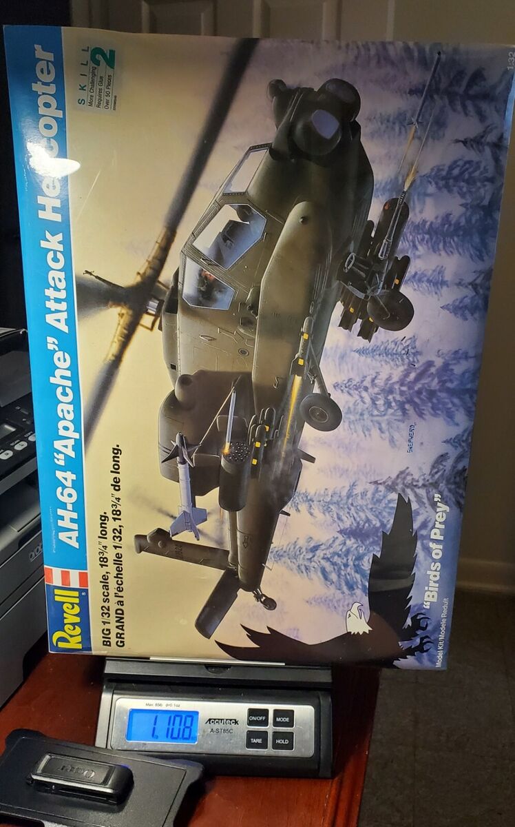 1/32 Revell AH-64 Apache◎ Revell's 1/32 scale AH-64D Apache by Leo Stevenson