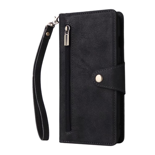 Zip Wallet Case Leather Card Flip Phone Cover For Oneplus 7 7T 8 8 Pro 9 9 Pro - Picture 14 of 17