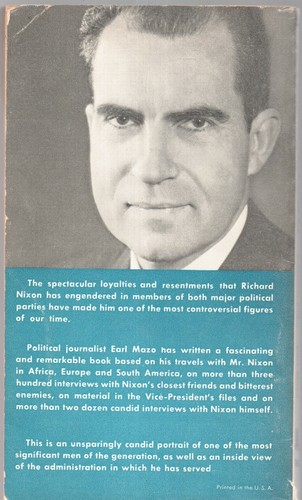 RICHARD NIXON by EARL MAZO Avon PB 1959 1960 - Bild 2 von 2