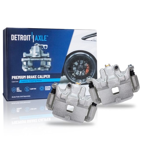 Front & Rear Disc Rotors + Brake Pad & Brake Caliper for 2002-2006 Nissan Altima - Picture 5 of 9