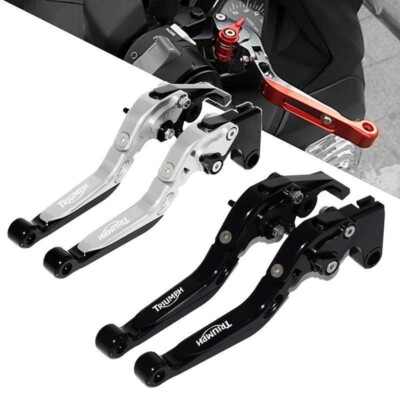 For Trident / Sport 660 2021-2025 Short Black Clutch & Brake Levers