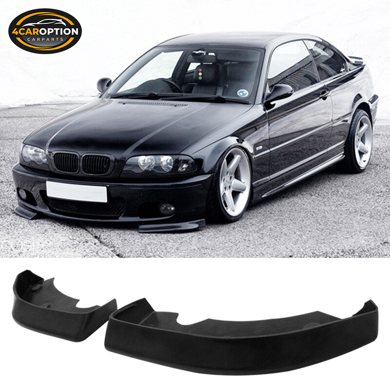 Fits 99 04 BMW E46 3 Series Front Bumper Lip Spoiler Splitter PU