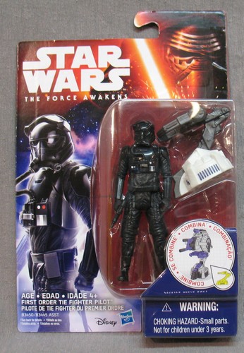 2015 Star Wars The Force Awakens First Order Tie Fighter Pilot - Wave 2 - Picture 1 of 3