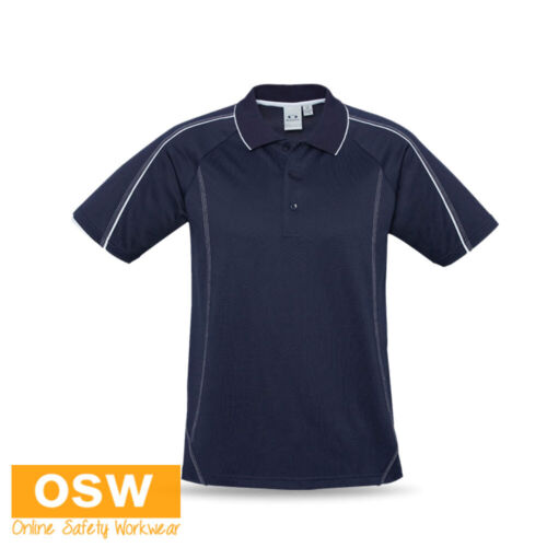 10 X Mens Blade Short Sleeve Casual Contrast Loose Pocket Polo Shirt P303MS - Picture 7 of 12