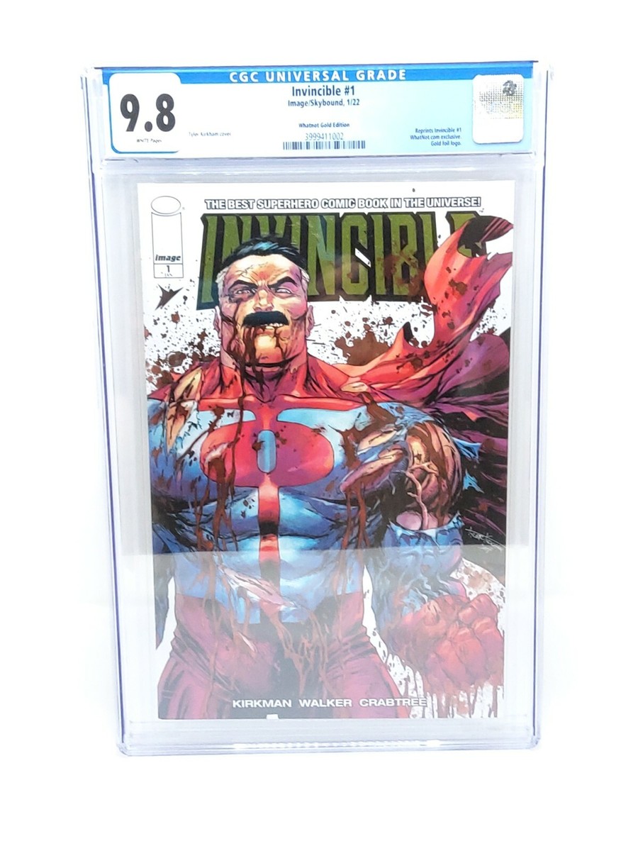 Invincible #1 Omni-Man Gold FOIL Cover Tyler Kirkham