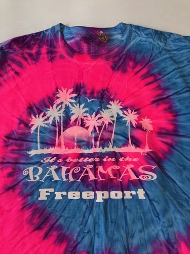 Bahamas Large Tie Dye T-Shirt 