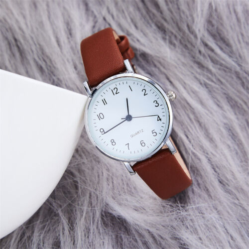 Fashion Women'S Quartz Analog Leather Strap Dress Decor Watch Ladies Watch - Picture 11 of 11