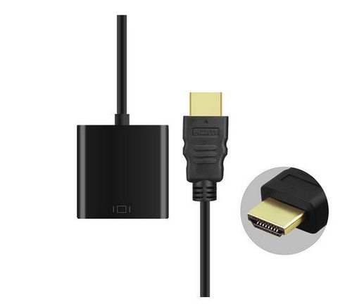 HDMI auf VGA Adapter Converter D-Sub 15-polig Konverter Full HD 1080p - Bild 3 von 9