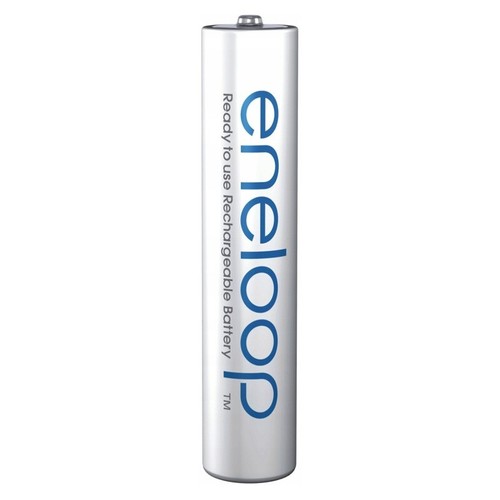 4 x Eneloop AAA batteries 800mAh Rechargeable Ni-MH HR03 Phone 4 Pack BK-4MCCE - Picture 4 of 4