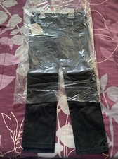 FADED GLORY GIRL'S Black CHINO PANTS SKINNY ADJUSTABLE WAIST SIZE 6, NEW
