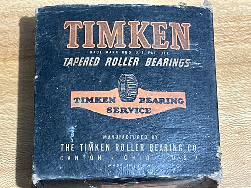 New Timken 33281 Tapered Roller Bearing With Cup Case NOS - Picture 3 of 7