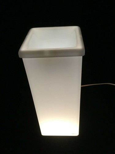 Lámpara vintage de diseño Paul Jansen maceta maceta jarrón objeto de luz - Imagen 3 de 9