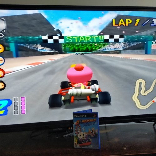 Bomberman Kart Sony PlayStation 2 PS2 PAL Complete With Manual - Picture 12 of 12