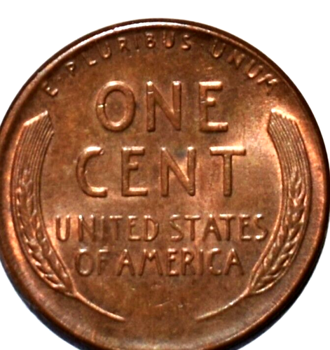 1949 D Penny One Cent Error RPM Filled Mint Mark Off Center, Rim Collar Bi Error - Picture 5 of 15