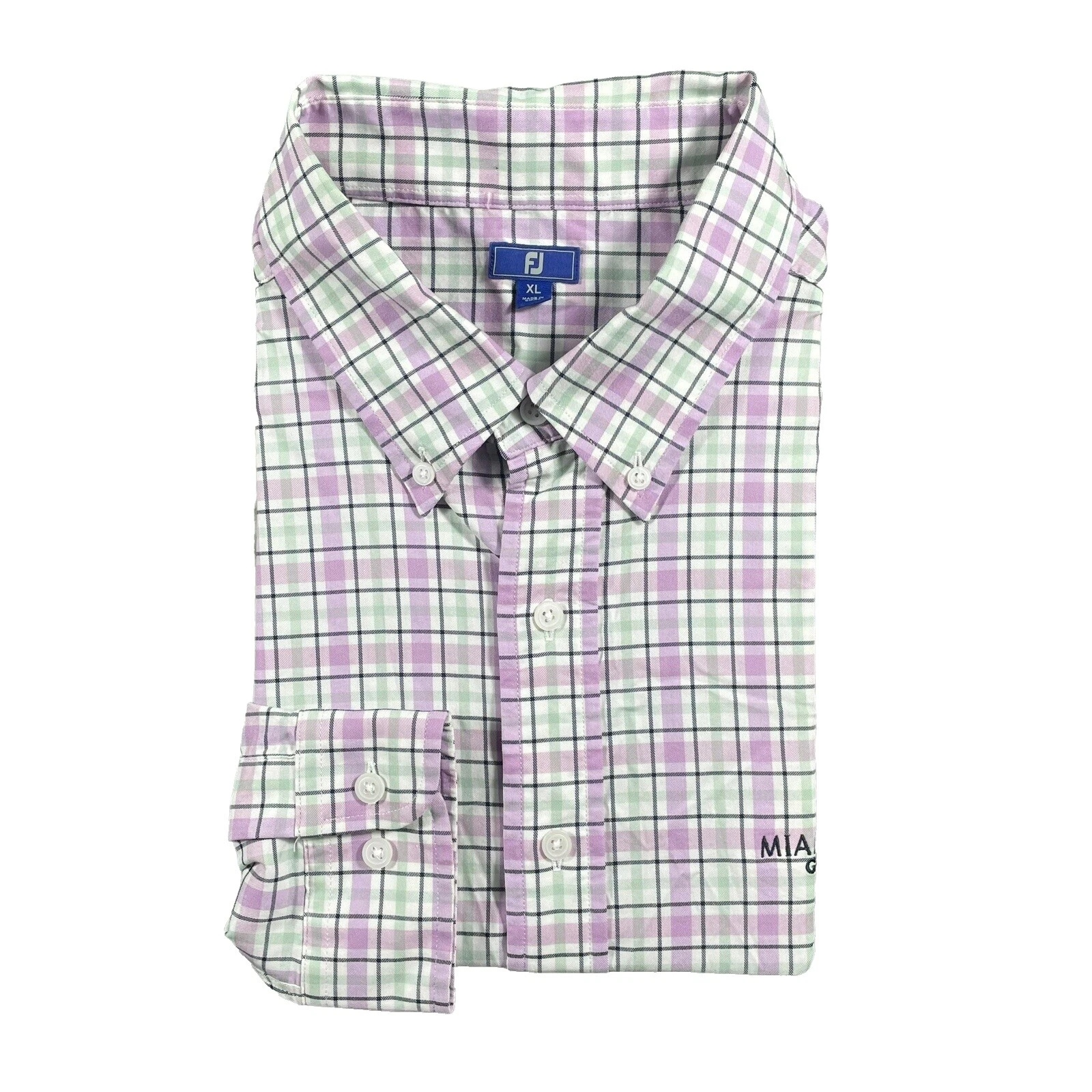 FootJoy Cotton Casual Button-Down Shirts for Men