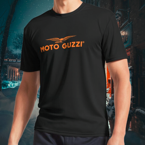 NEW! Moto Guzzi Motorcycles Logo Long Sleeve T-Shirt Funny Size S to 5XL - Picture 2 of 6