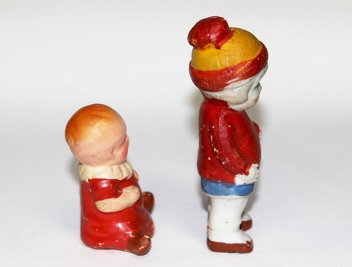 Vintage Made in Japan Porzellan Biskus kleines Mädchen Baby Figur Lot alt Retro - Bild 2 von 5