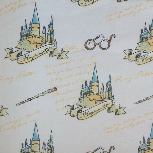 Telas de algodón con licencia de Harry Potter Hogwarts, por cuarto de grasa publicación gratuita del Reino Unido - Imagen 30 de 195