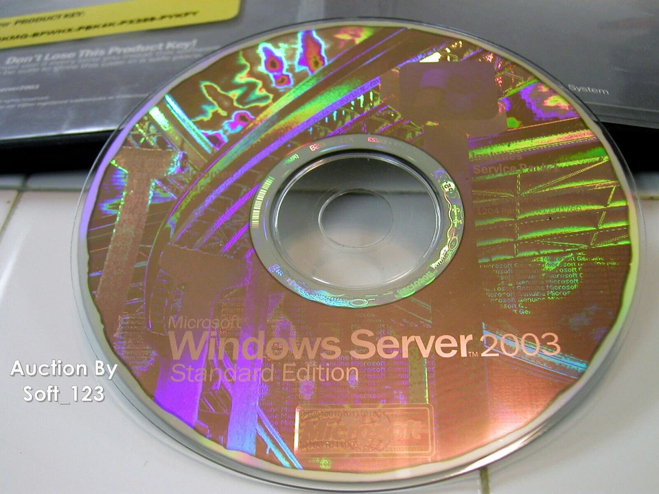 Microsoft Windows Server 2003 Standard 32 Bit Full Retail Edition MS WIN - Image 2 of 2