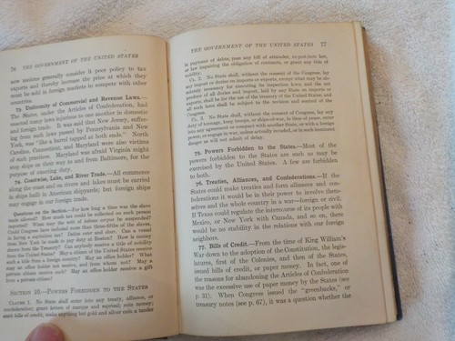 THE GOVERNMENT OF PENNSYLVANIA AND OF THE UNITED STATES BY L.S.SHIMMELL 1913 - Picture 5 of 8