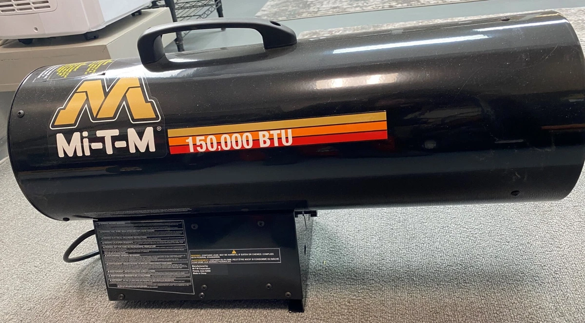 Mi-T-M -Industrial -Commercial Portable Heater-150,000 BTU Propane Forced  Air | eBay