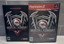 Mortal Kombat: Deadly Alliance Sony PlayStation 2, 2002 w/ manual TESTED