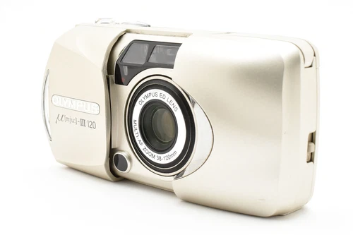 [Almost MINT] OLYMPUS Mju μ III 120 Point & Shoot 38mm Film Camera from JAPAN