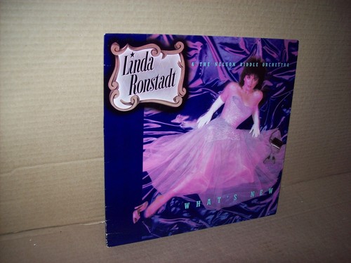 Linda Ronstadt Nelson Riddle What's New vinyl LP record 1983 Asylum 60260 NM - Afbeelding 1 van 5