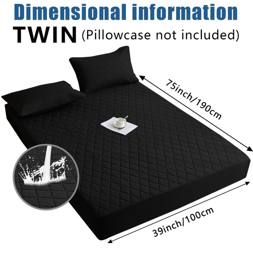 Super soft waterproof mattress cover, layered design, comfortable and durable - Picture 12 of 45