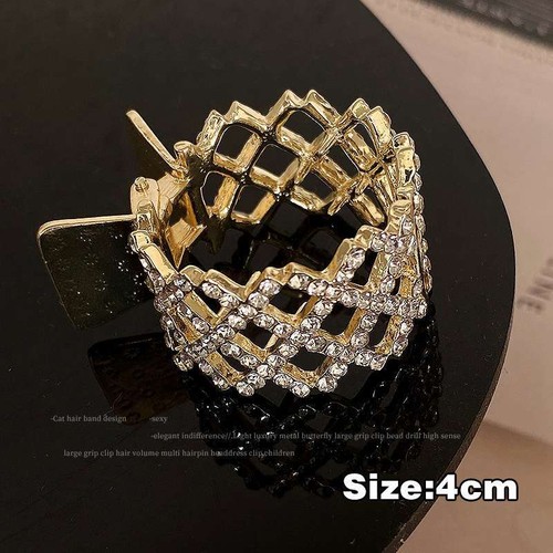 Horquilla redonda de metal con soporte para cola de caballo para el cabello de moda para mujeres - Imagen 22 de 29