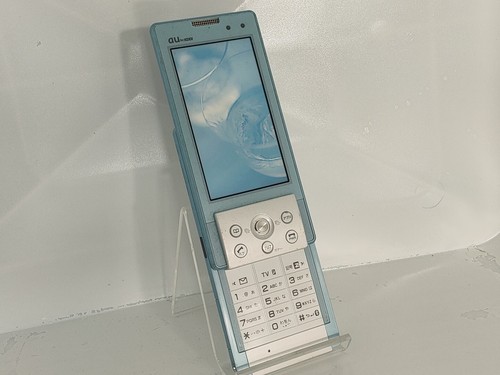 【Factice !】 Téléphone portable SANYO SA001 (couleur bleu) au-japon qui ne fonctionne pas - Photo 2 sur 4