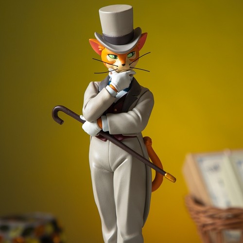 Studio Ghibli The Cat Returns ver. Baron Figure Music Box Song 46211 - Picture 8 of 11