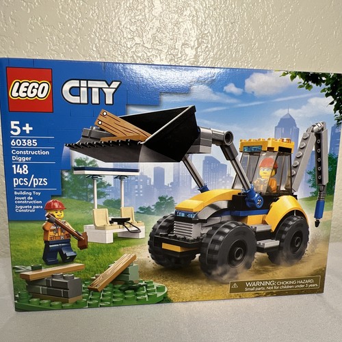 LEGO® City Construction Digger Building Set 60385 NEW IN STOCK LEGO City 2023 - Picture 2 of 6