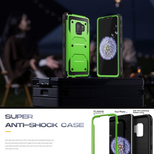 Für Samsung Galaxy S9 / S9 Plus Hülle Stoßfest Robust Gummi Case / Zubehör - Bild 42 von 64