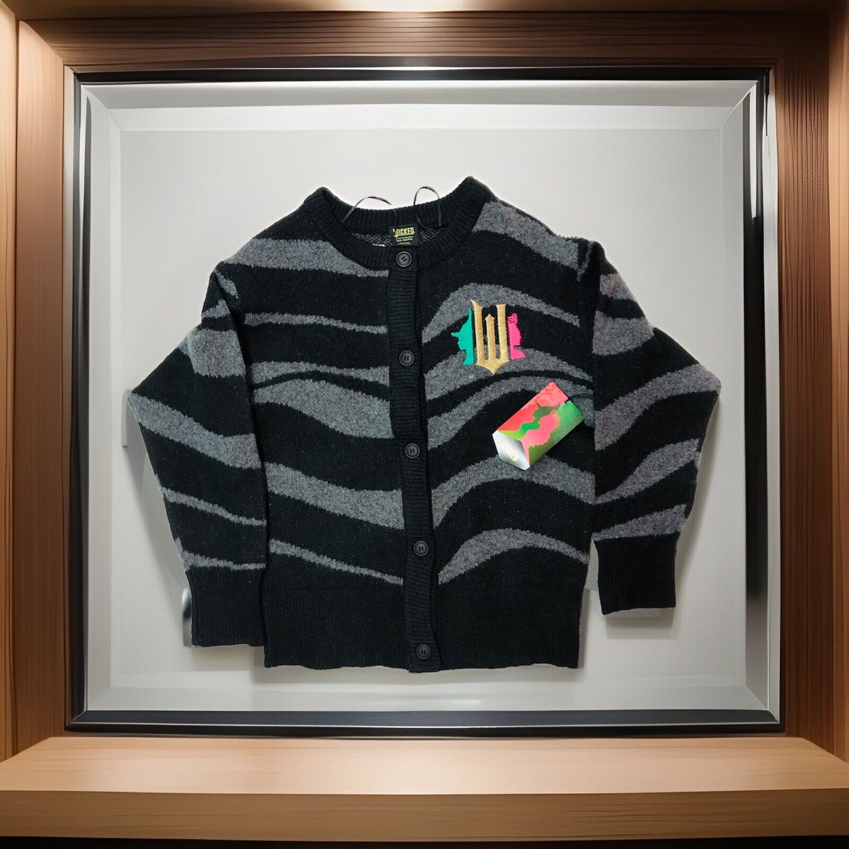 Target X Wicked Paul Tazewell Grey Size XXS Cardigan Ariana Grande