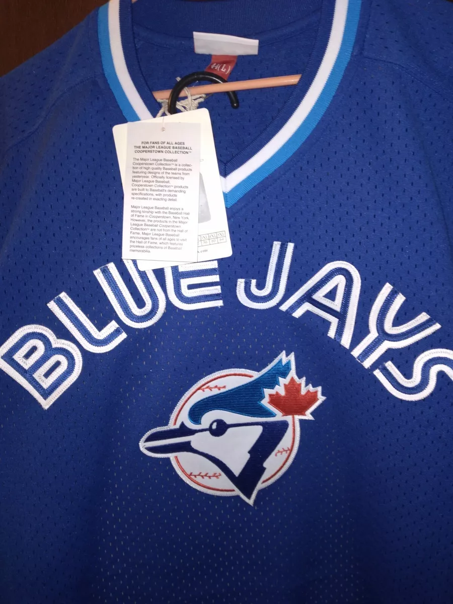 Authentic Mitchell & Ness Toronto Blue Jays #29 Baseball Jersey New Mens $90