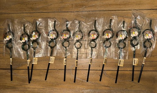 Applause Peanuts Snoopy Green Reusable Crazy Loop Sipper Straw New with Tags! - Picture 1 of 11