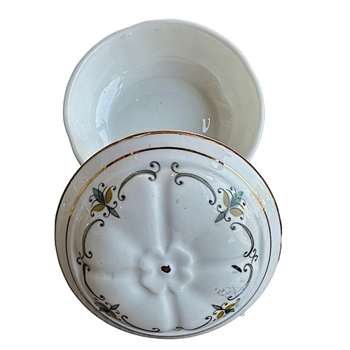 ROYAL TARA Vintage Fine Bone China Schmuckschatulle 3,5" rund mit Deckel - Bild 4 von 6