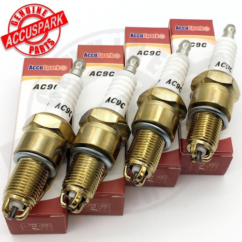 AccuSpark AC9C performance spark plugs for Nissan Datsun Cherry 100a/120a X4 - Picture 1 of 9