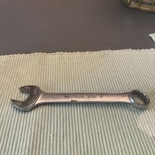 Snap-On USA 11/16" SAE 12pt Short Length Chrome Combo Wrench OEX220 FREE SHIPPIN