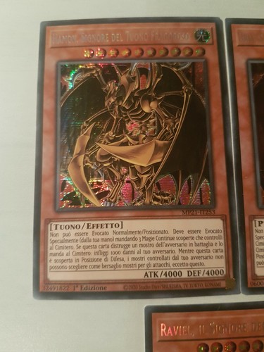 YU-GI-OH! - DIVINITÀ EGIZIE - BESTIE SACRE - URIA- HAMON - RAVIEL- MP21-ITALIANO - Foto 2 di 6