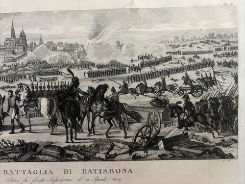 Germany. Rathbone; Norvins - Battle Of Ratisbona- 1809. Napoleon - Picture 2 of 6