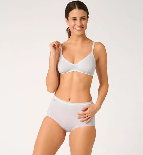 3er Pack Sloggi Maxi Slips Slips Basic+ Baumwolle High Rise Premium Comfort 12 16 - Bild 8 von 11